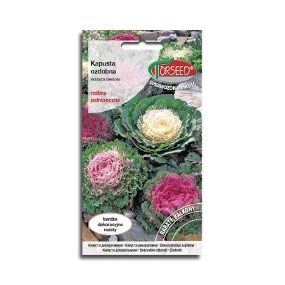 Kapusta Ozdobna Mieszanka nasiona kwiatów